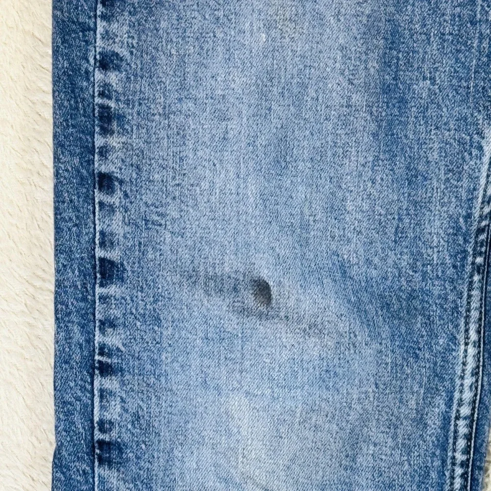 Levis 514 Jeans Mens 30x32 Blue Medium Wash Straight Stretch Denim Zip Fly